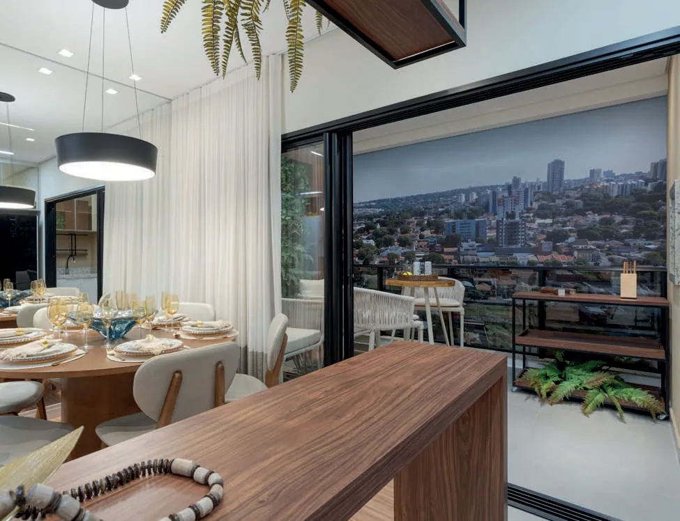 Imperium Park Residence em Maringá — Apartamento decorado (imagem ilustrativa do catálogo oficial)
