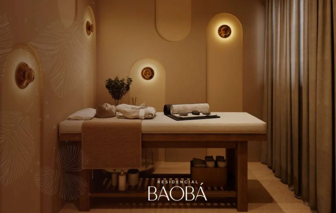 Residencial Baobá em Maringá — Sala de massagem (imagem ilustrativa do catálogo oficial)