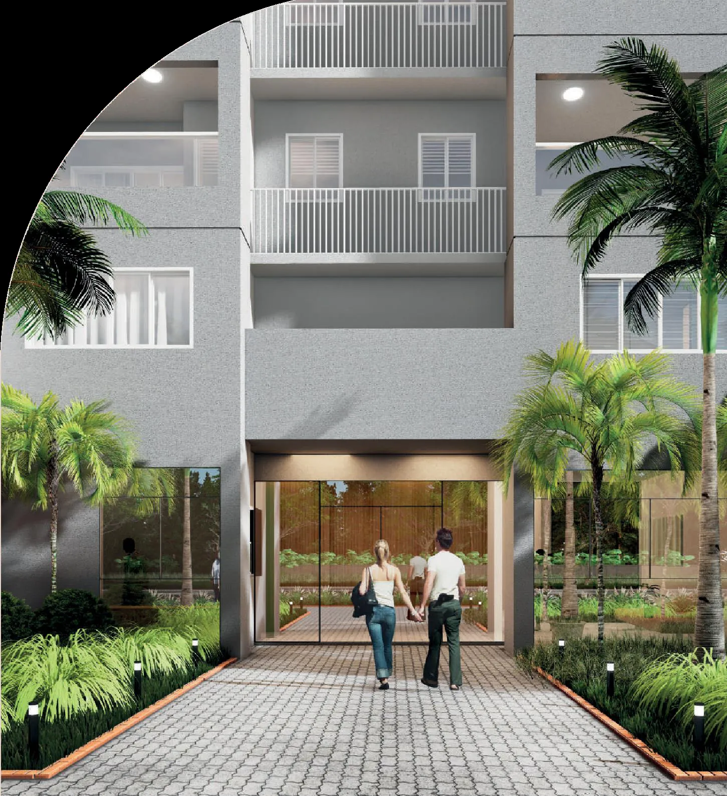 Residencial Sequoia em Maringá — Acesso social (imagem ilustrativa do catálogo oficial)