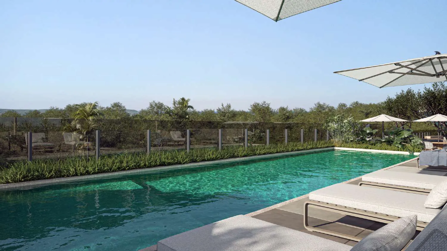 Terraço Jardins em Maringá — Piscina (imagem ilustrativa do catálogo oficial)